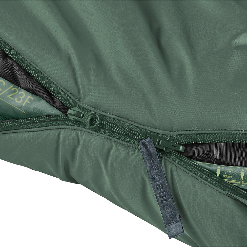 Deuter Orbit -5° SL Sleeping Bag 0°C to -23°C Left Zipper