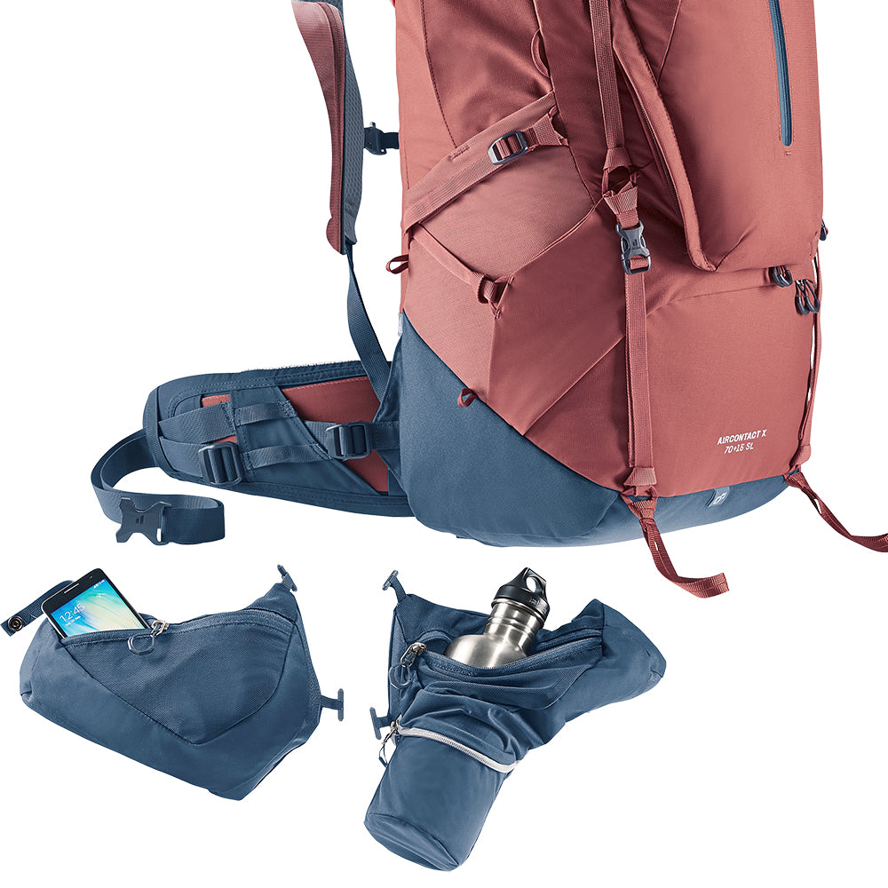 Mochila para Trekking Aircontact X 70+15 SL Deuter