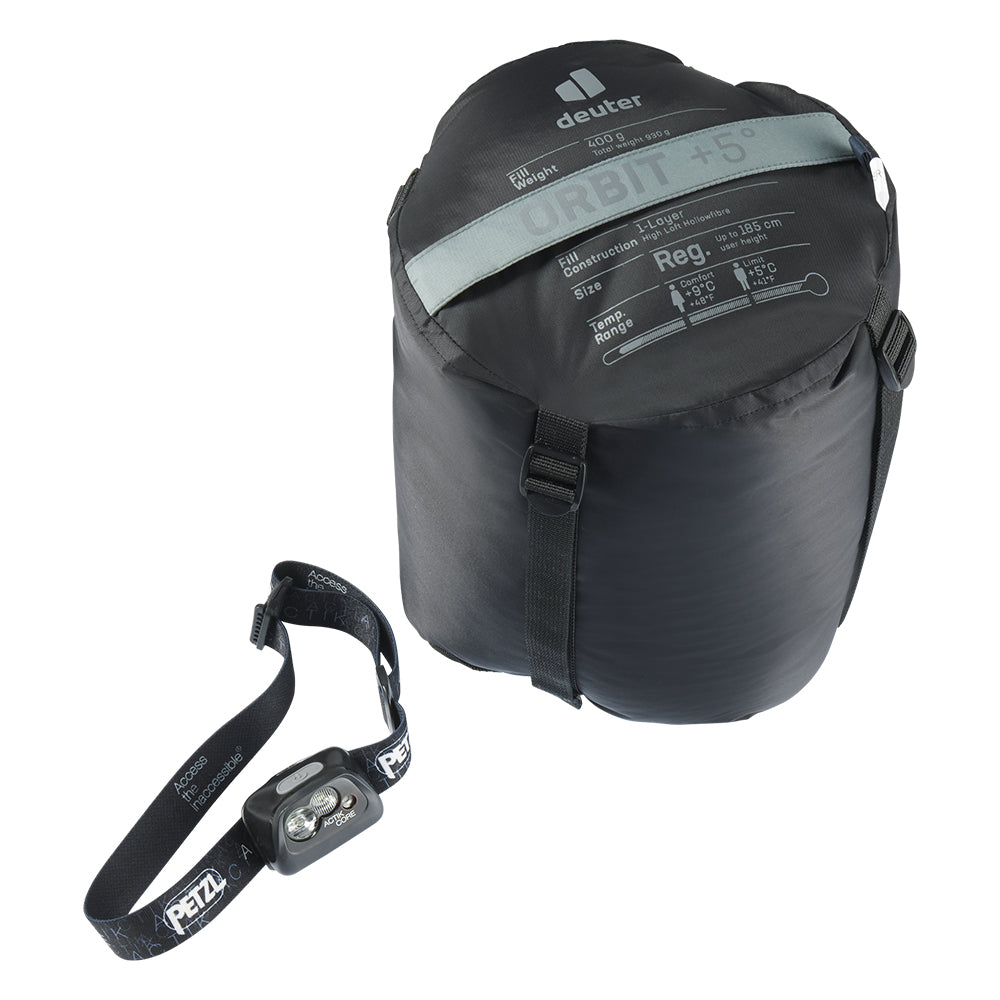 Saco de Dormir Tipo Sarcófago 9°C a -9°C Orbit +5° Deuter