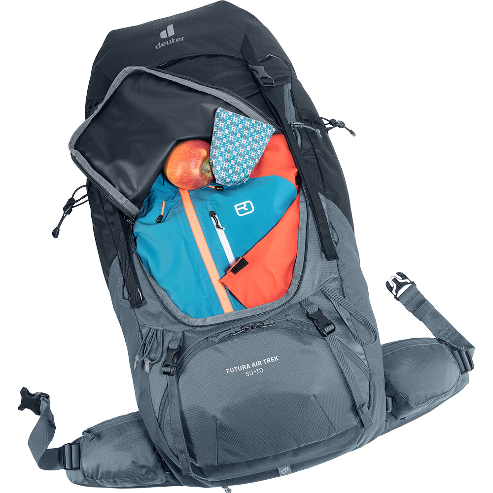 Mochila para Trekking Futura Air Trek 50+10 Deuter
