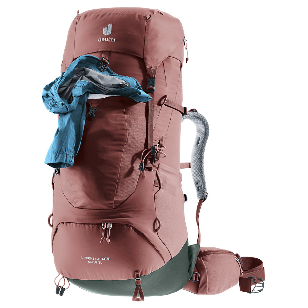 Mochila para Trekking Aircontact Lite 45+10 SL Deuter