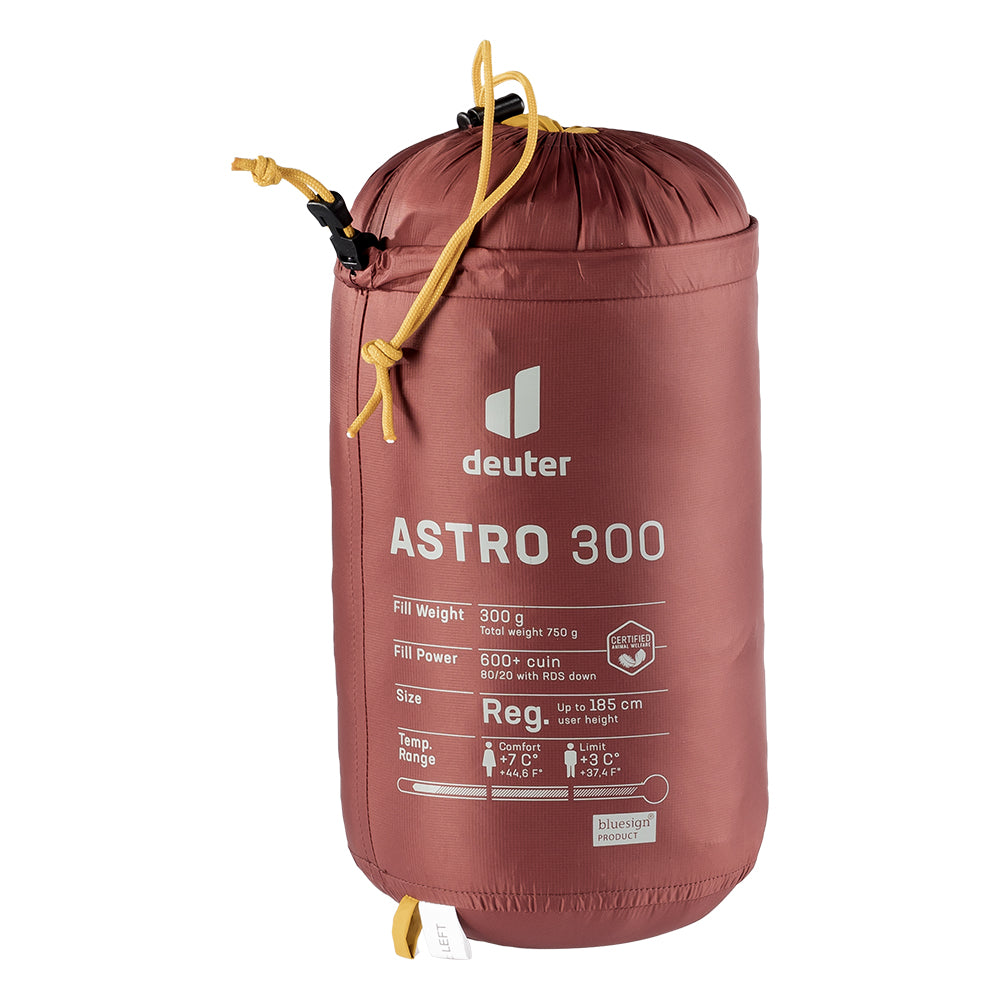Saco de Dormir 7°C a -11°C Astro 300 (+3°C) Deuter
