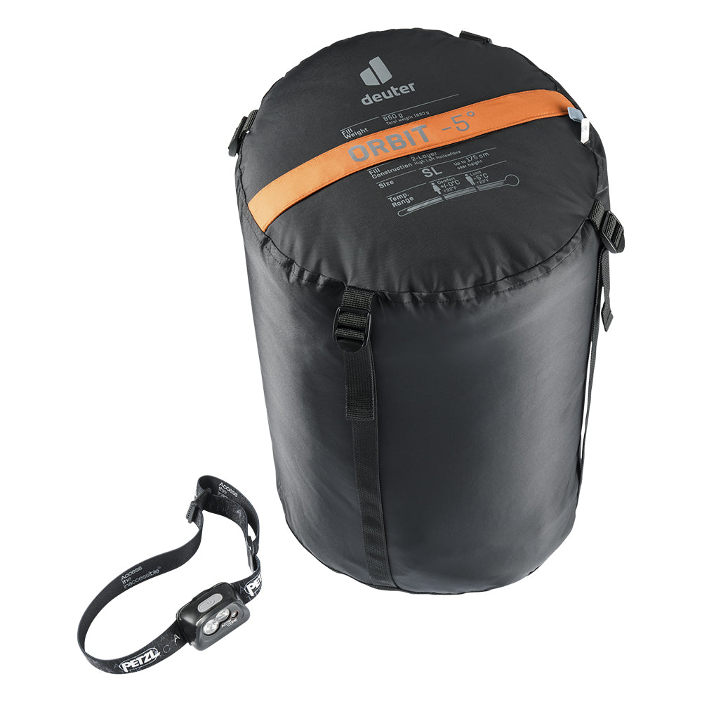 Saco de Dormir 0°C a -23°C Zíper Esquerdo Orbit -5° SL Deuter