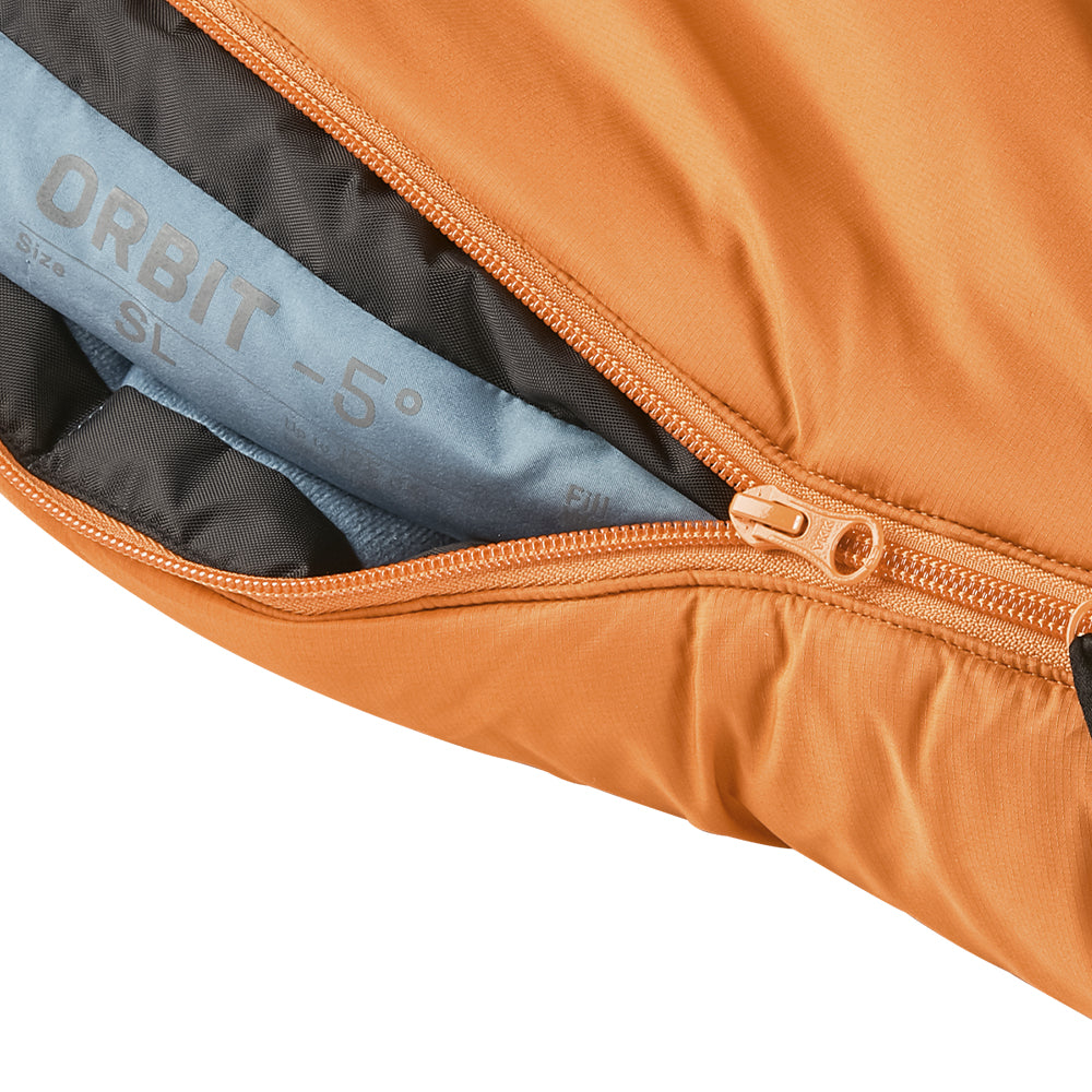 Saco de Dormir 0°C a -23°C Zíper Esquerdo Orbit -5° SL Deuter