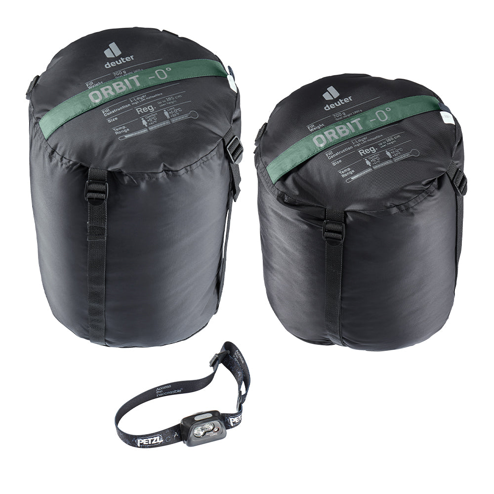 Saco de Dormir Tipo Sarcófago +5°C a -14°C Orbit 0° Deuter