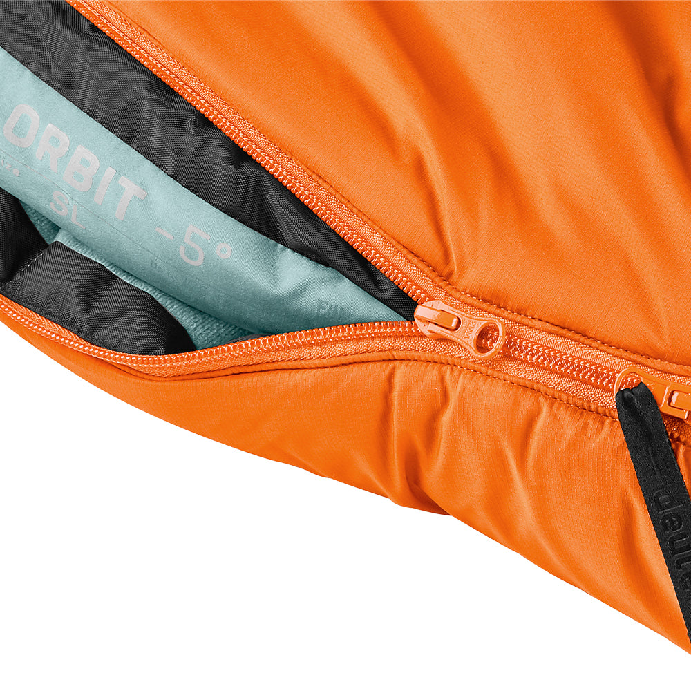 Saco de Dormir 1°C a -23°C Zíper Direito Orbit -5° SL Deuter
