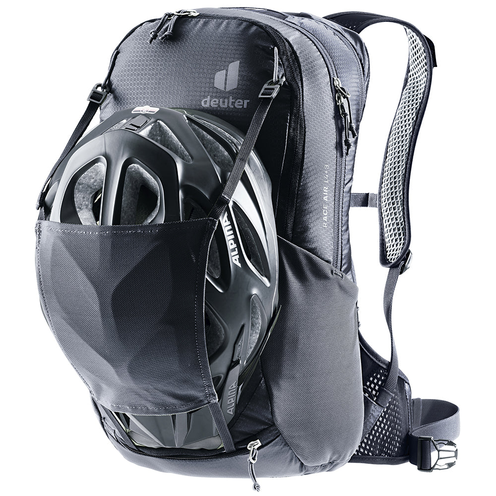 試着のみ　deuter Race EXP AIR 14+3 ブラック Mochila de Hidratação para Ciclistas 17 Litros Race Air 14+3