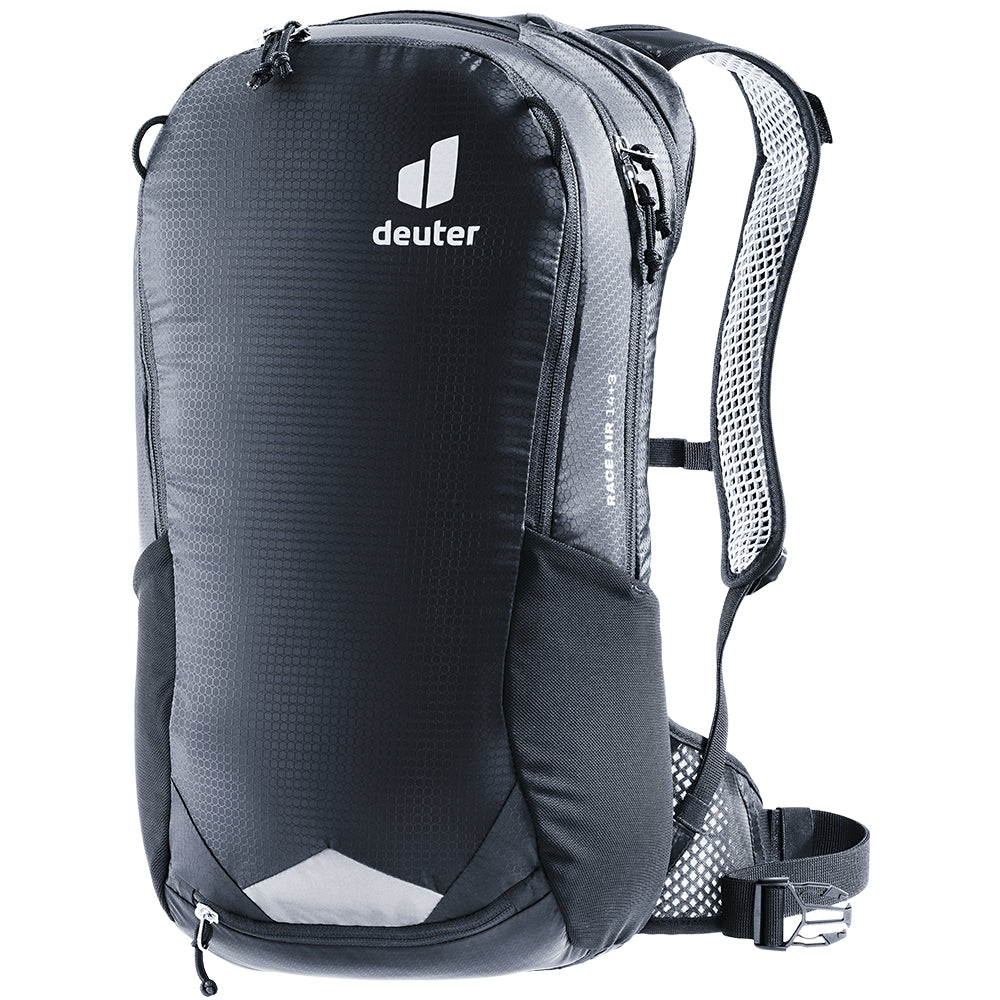 試着のみ　deuter Race EXP AIR 14+3 ブラック Deuter Race Air 14+3 Hydration Backpack for Cyclists 17 Liters