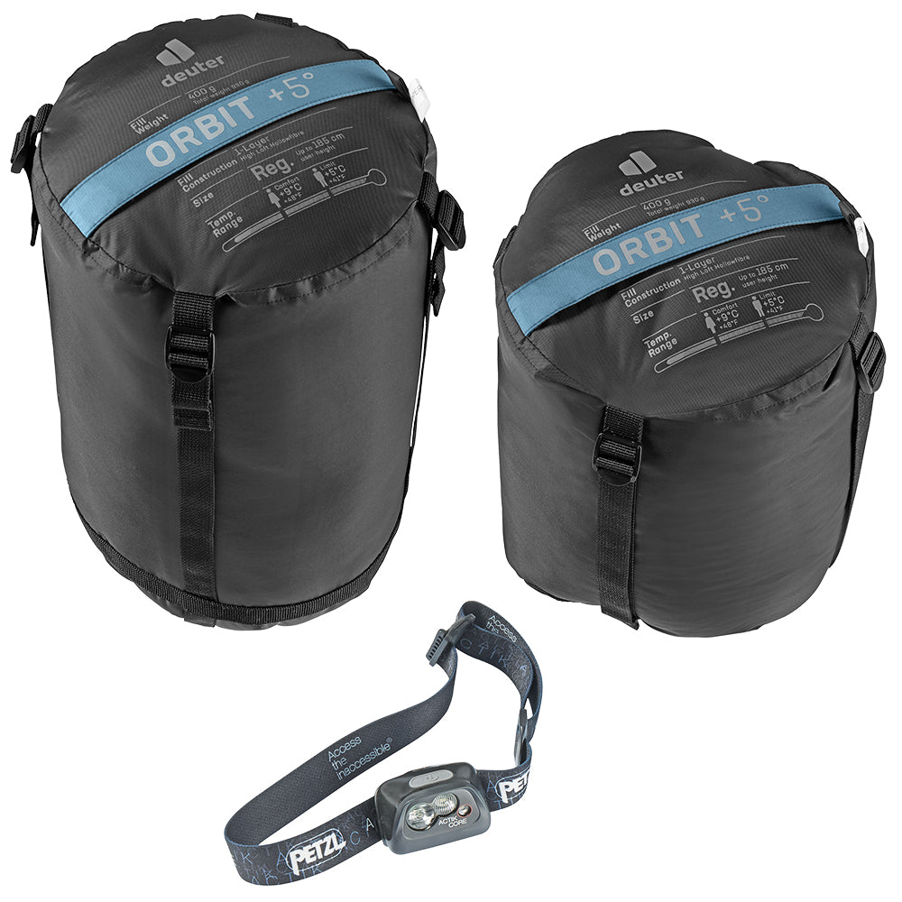 Orbit Sleeping Bag 0°C to -23°C Left Zipper -5° L | Deuter